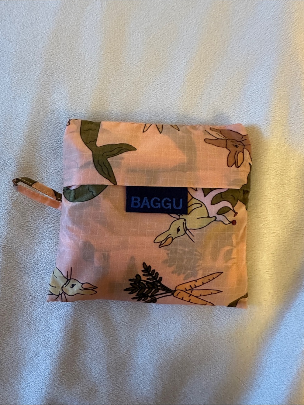 Baggu Standard Reusable Tote in Mermaid Bunny